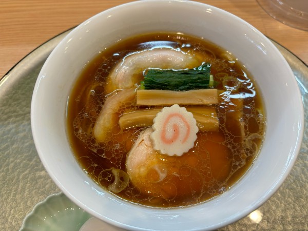 「黒出汁」@中華そば 深緑の写真