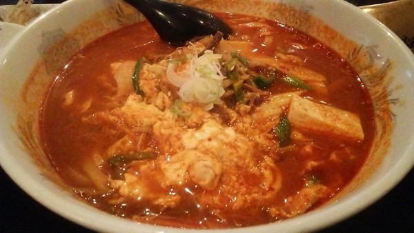 「カルビうどんセット 1050円」@無煙炭火焼肉 新香園の写真