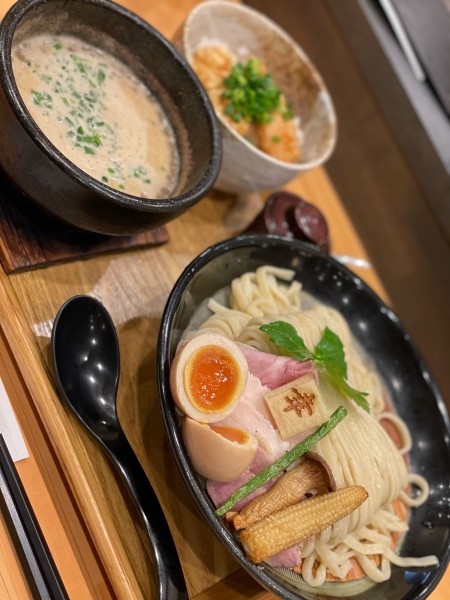 「濃厚　魚介つけ麺【特製】」@麺家 幸先坂の写真