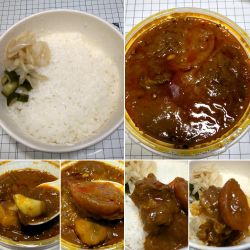 トマトとニンニクのカレー　1100円