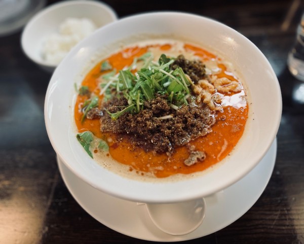 「担々麺（固め・辛3痺3￥1100）他」@四川担担麺 阿吽 浅草店の写真