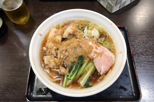 「【限定】背脂豚そば￥８５０」@めん家 一麺惚の写真