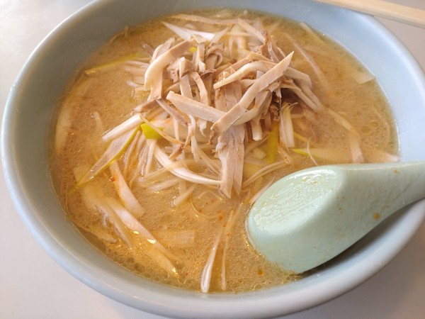 「ねぎみそラーメン750円」@味工房 ラーメンハウスとんとんの写真