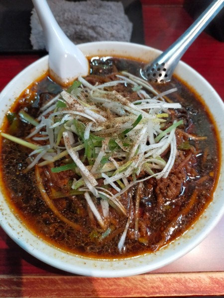 「カラシビ麺(限定)」@鶏こく中華 すず喜の写真