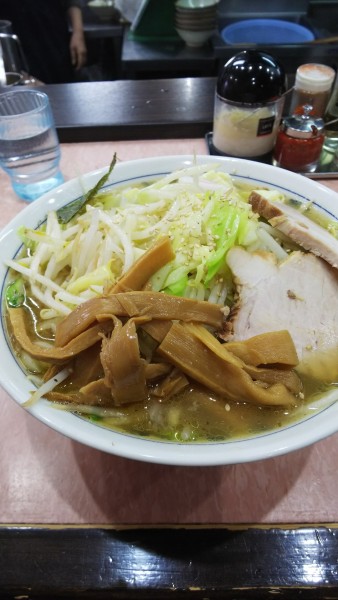 「中華そば並塩味野菜」@所沢大勝軒の写真