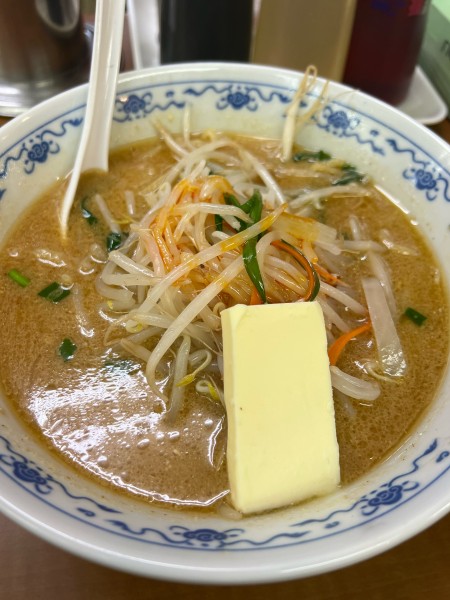 「味噌バター」@くるまやラーメン 宮原店の写真