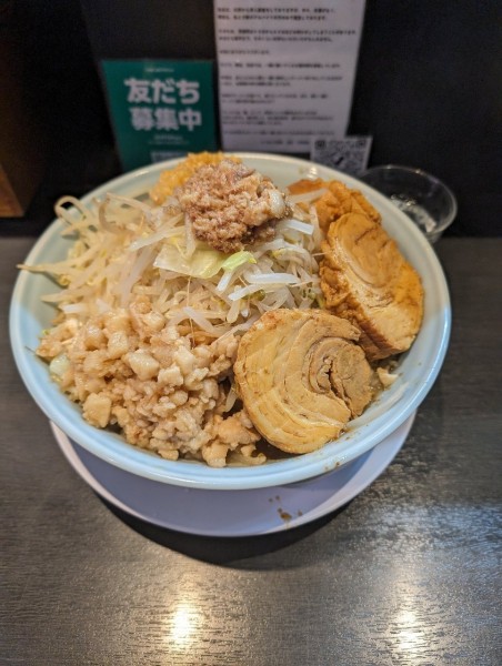 「プレーン二郎」@らーめん 三極志の写真