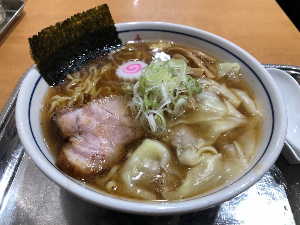 「ワンタン麺」@中華麺 多文の写真