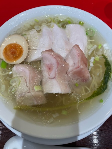 「むしどりそば　1100円」@鳥藤とりそばスタンド グランスタ東京店の写真