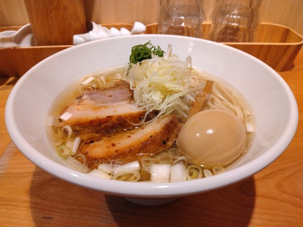 「塩そば 特製」@佐々木製麺所の写真