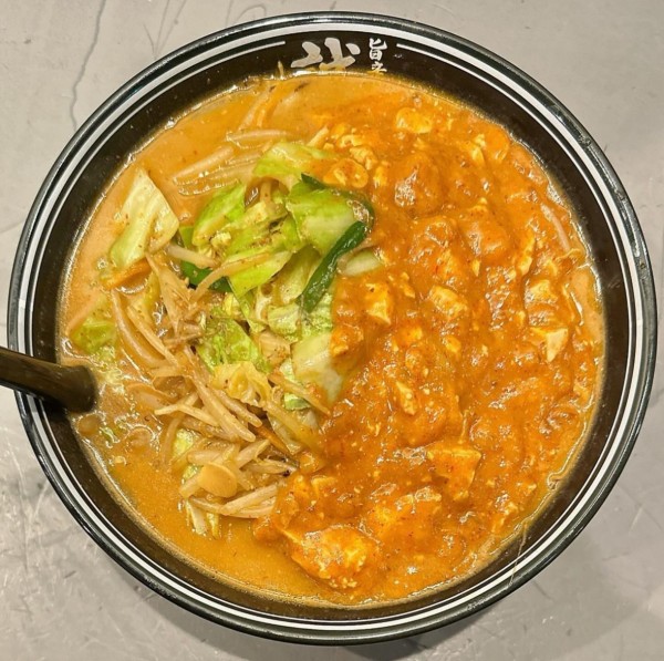 「麻婆タンメン（5辛）」@旨辛タンメン 誠屋 新宿店の写真