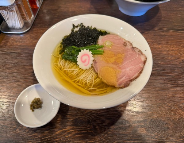 「塩そば（濃いめ&硬め）」@麺屋 真心の写真