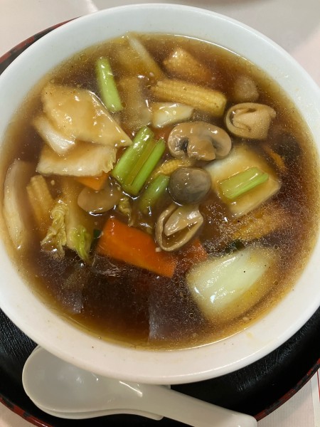 「什景湯麺　1155円」@麻婆菜館の写真