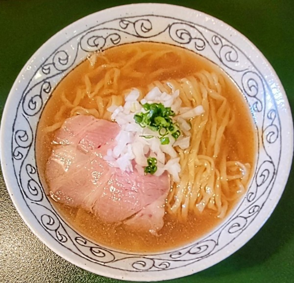 「煮干しそば(手打ち麺) 替え玉極細麺」@FOOD TRUCK むべの写真