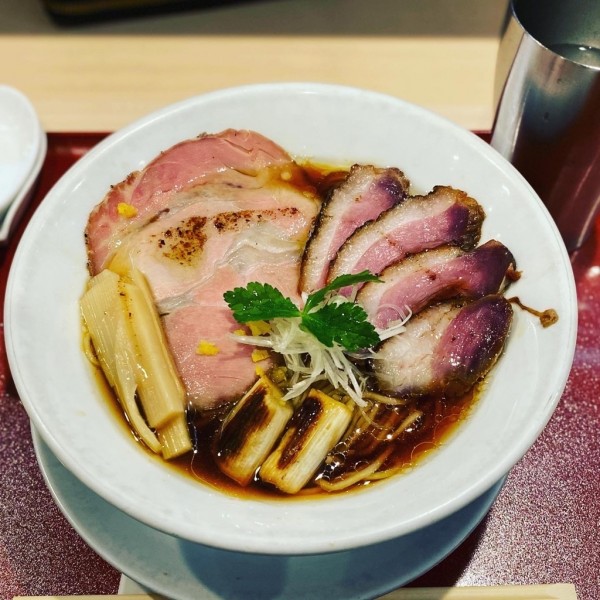 「紀州鴨そば（鴨増し）」@燃えよ麺助の写真