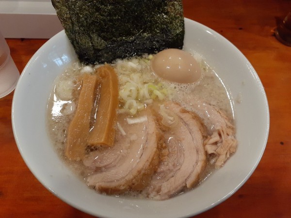 「特製ラーメン（塩）」@拉麺 あさがおの写真