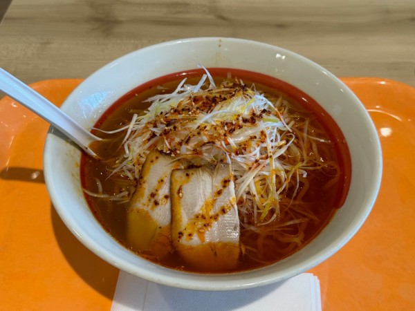 「ねぎらーめん　麺大盛り」@幸楽苑 レイクウォーク岡谷店の写真