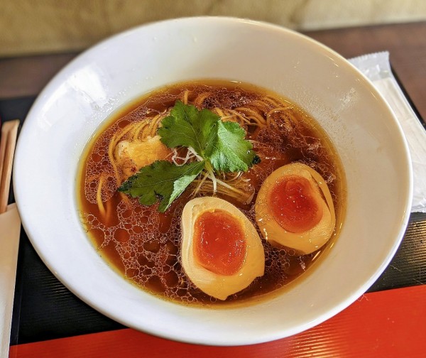 「味玉らぁ麺」@らぁ麺鳥やまの写真