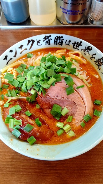 「ニラ辛味噌らーめん　1000円」@平田の哲二郎の写真