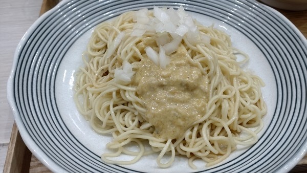 「替玉　あさりの濃厚ソース　350円」@Ramen  Suzurunの写真