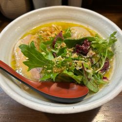 塩ラーメン〜トリュフオイル掛け〜＋味玉