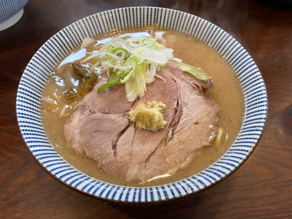 「味噌らーめん大盛」@灼味噌らーめん 八堂八の写真