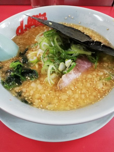 「特製味噌 背脂変更」@山岡家 越谷レイクタウン店の写真