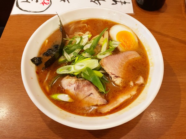 「炙り味噌ラーメン」@らぁめん 甚 西中島店の写真