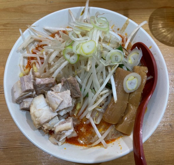 「和え麺 980円」@味噌麺処 花道庵 北参道店の写真