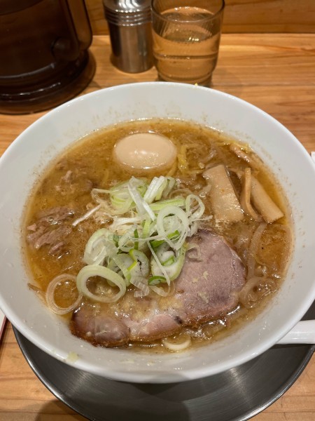 「30年前の味噌らーめん(煮玉子)¥1,400」@すみれ 新横浜ラーメン博物館店の写真