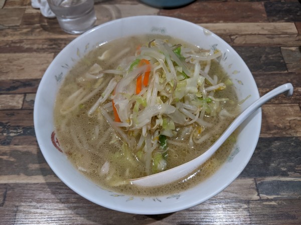 「たんめん(しお味)：700円」@十八番の写真