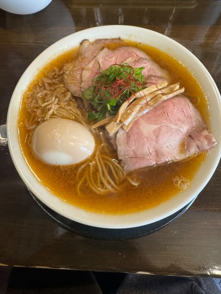 「海老しょうゆラーメン」@ラゥメン大地の写真