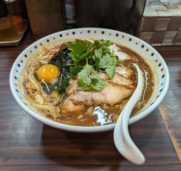 「八丁味噌煮込みウイングら〜麺」@らー麺 あけどやの写真