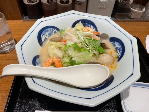 「海鮮ちゃんぽん（期間限定）」@長崎ちゃんぽん リンガーハット 川越U_PLACE店の写真