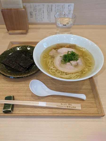 「塩ラーメン IIDASSELECTION」@ラーメン 将太 国立府中インター店の写真