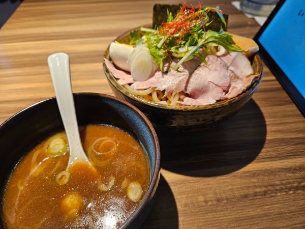 「特製もりそば」@魚介拉麺 大勝軒の写真