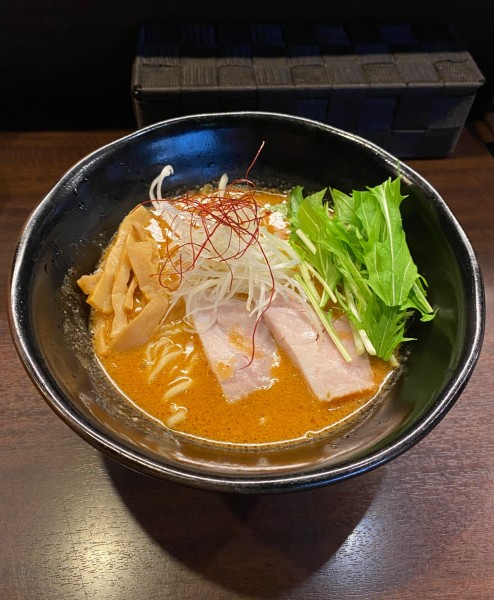 「エビ味噌ラーメン¥920」@GANCON NOODLEの写真