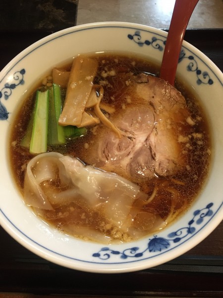 「濃口正油らーめん(890円)」@一酵やの写真