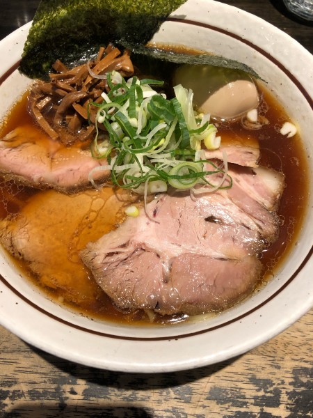 「特製中華そば」@中華そば しながわの写真