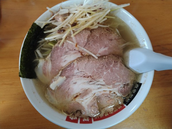 「しおネギデラックス＋大盛り」@地鶏中華そば 祥秀の写真