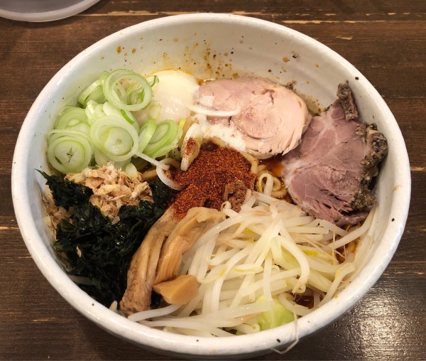 「辛辛魚まぜそば」@麺処 井の庄の写真