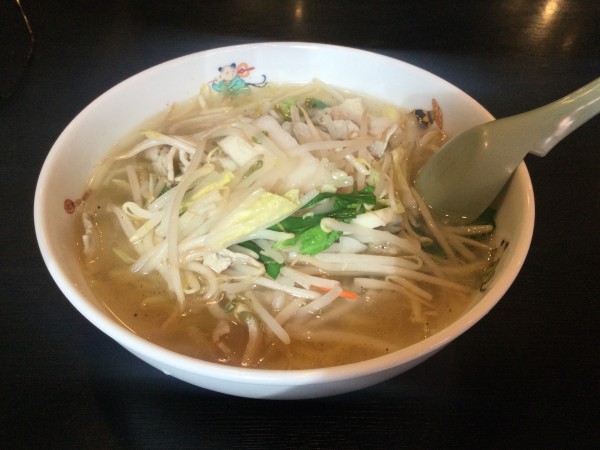 「タンメン+天竜餃子(¥600+300)」@天龍 仲見世店の写真