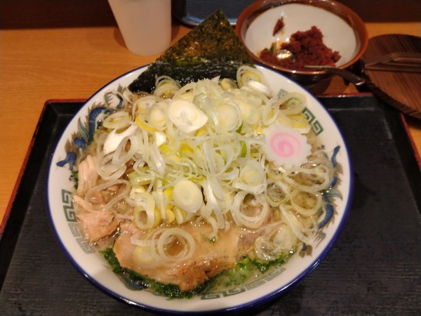 「ニラねぎそば¥890-」@らぁめん舎鈴 神田大手町店の写真