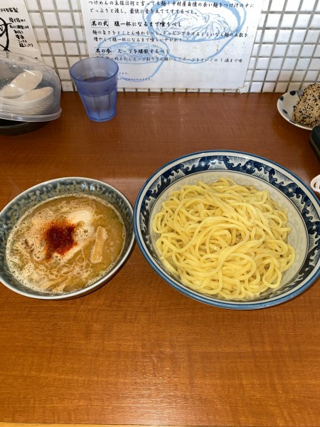 「つけめん2玉味付玉子¥1,280円」@中華そば 中村屋の写真