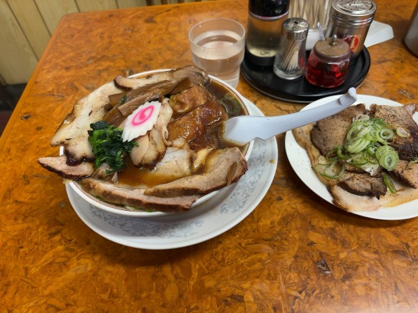 「生姜醤油チャーシュー麺」@かし亀の写真