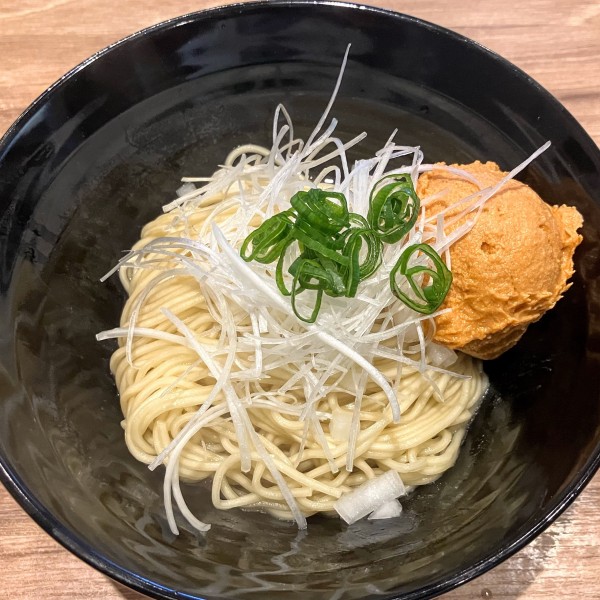 「あん肝和えそば500円」@麺や 空と大地の写真
