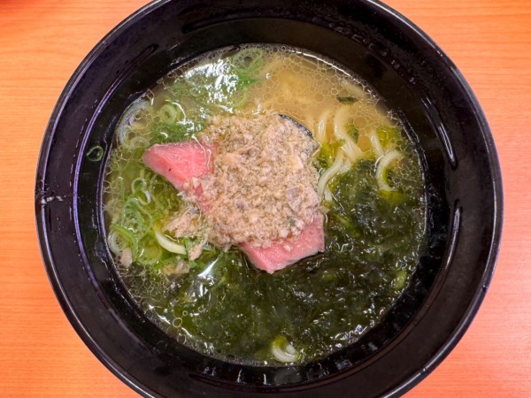 「牡蠣塩ラーメン」@スシロー 川越店の写真