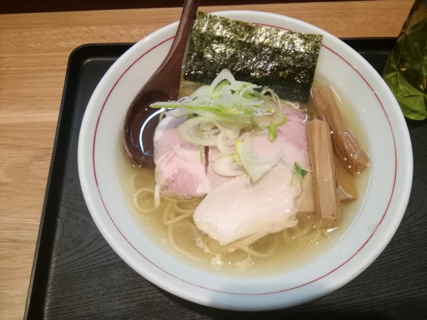 「(特別営業 麺屋謝)鶏清湯(塩1000円)」@(SCLabo)の写真