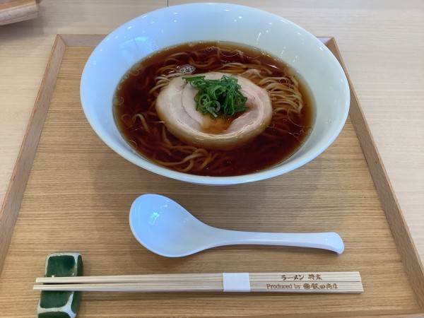 「醤油ラーメン 980円」@ラーメン 将太 国立府中インター店の写真