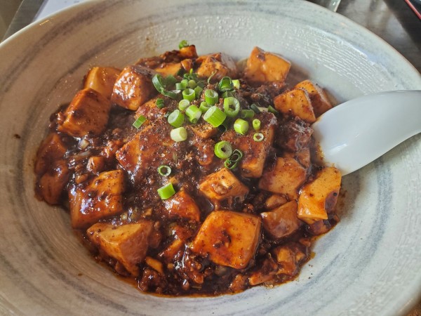 「汁なし麻婆麺+ハーフ炒飯」@三熙の写真